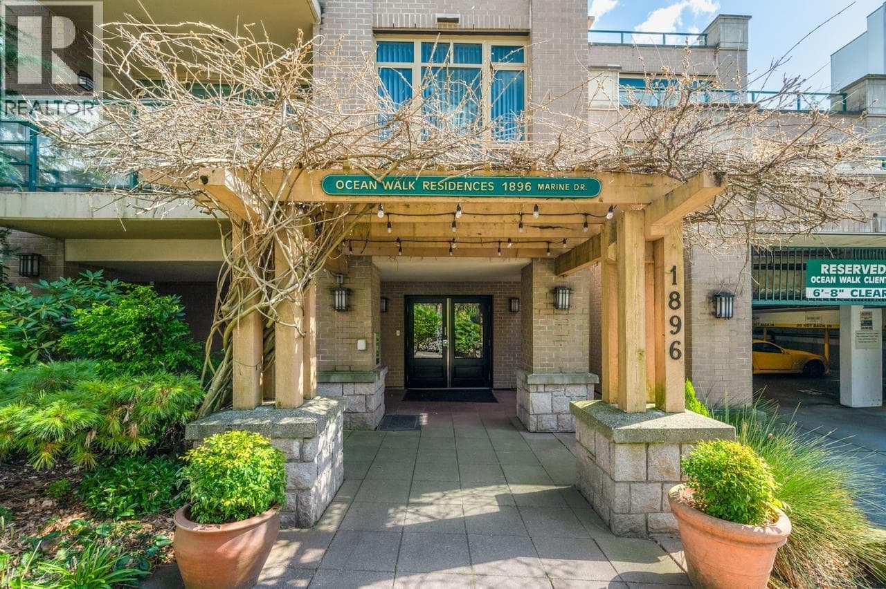 205 1896 MARINE DRIVE — main photo