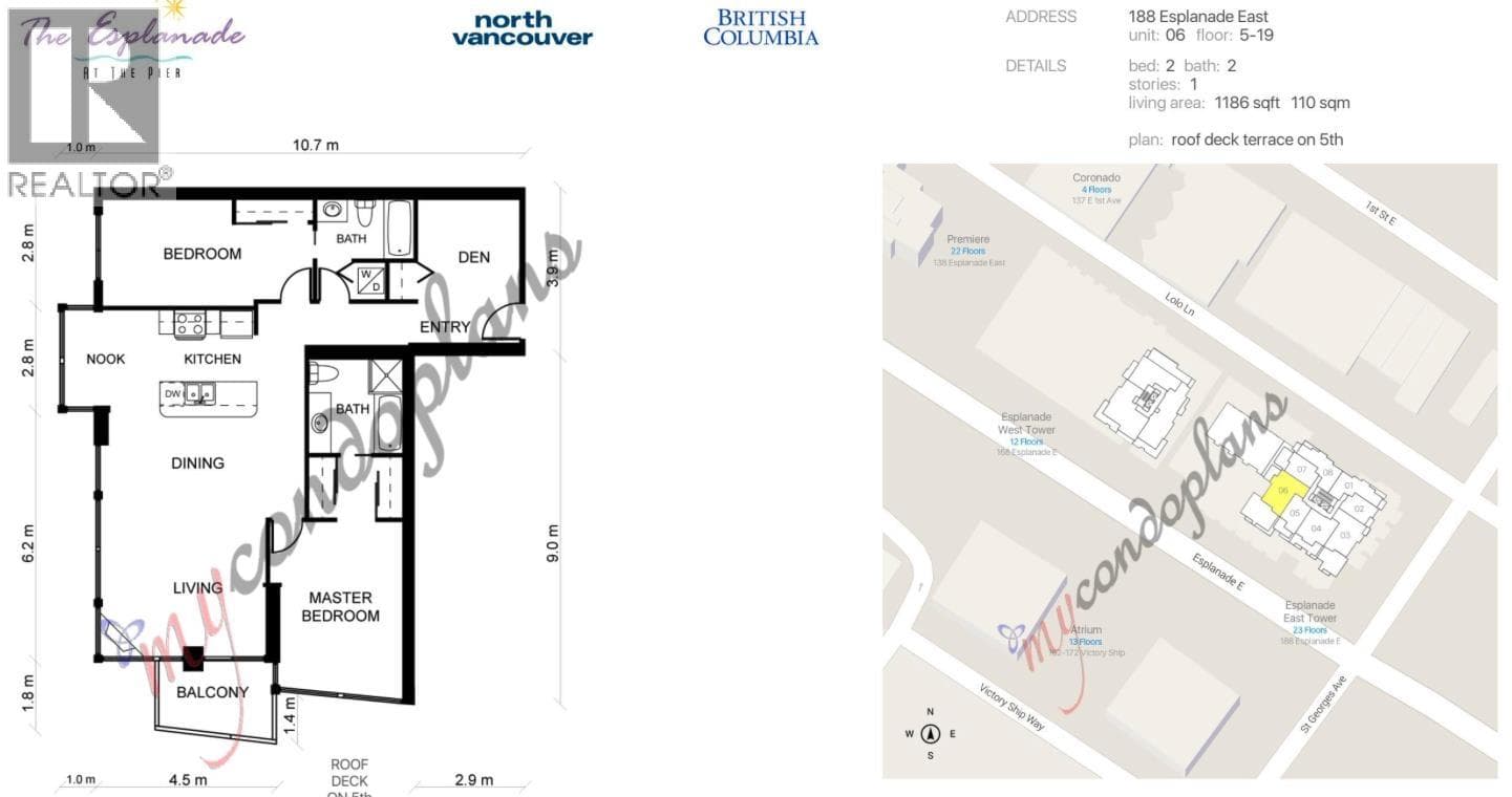 1206 188 E ESPLANADE — photo 2