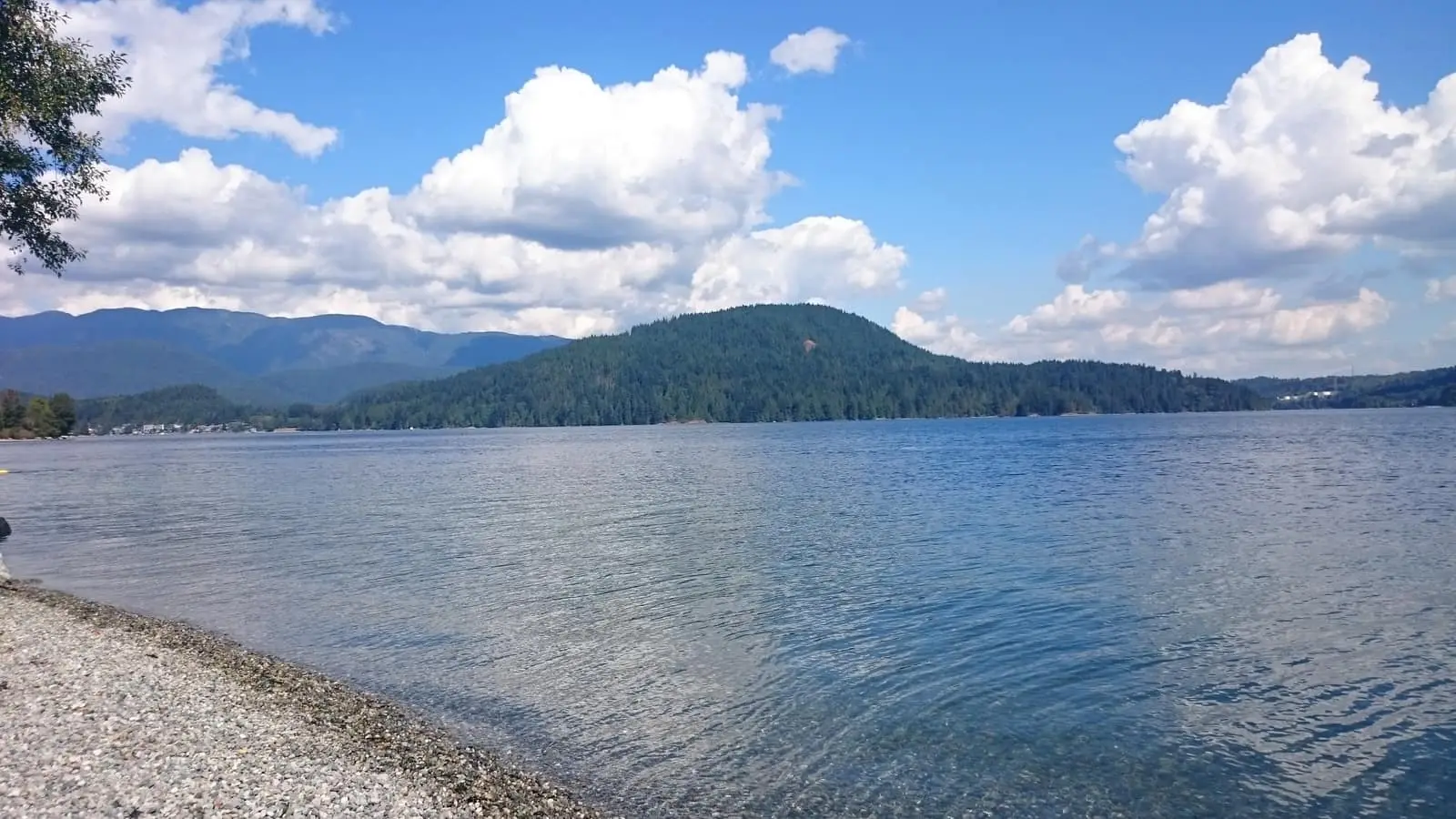 Cates Park shoreline on Indian Arm in Dollarton, North Vancouver