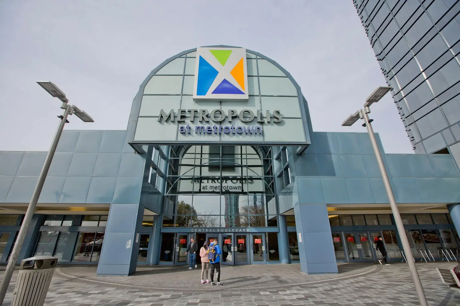 Metropolis at Metrotown entrance in Burnaby